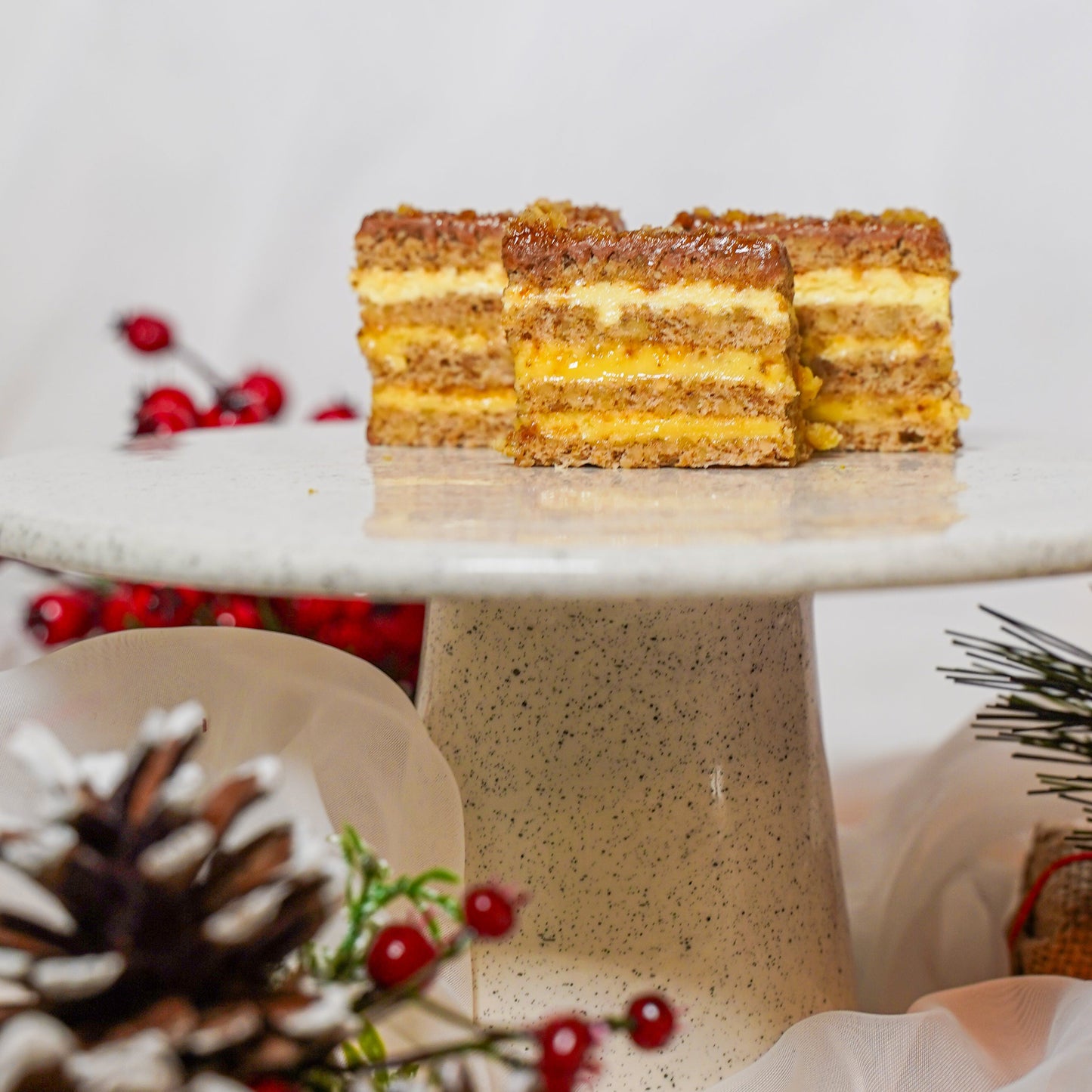 Foi cu nuca si crema de vanilie