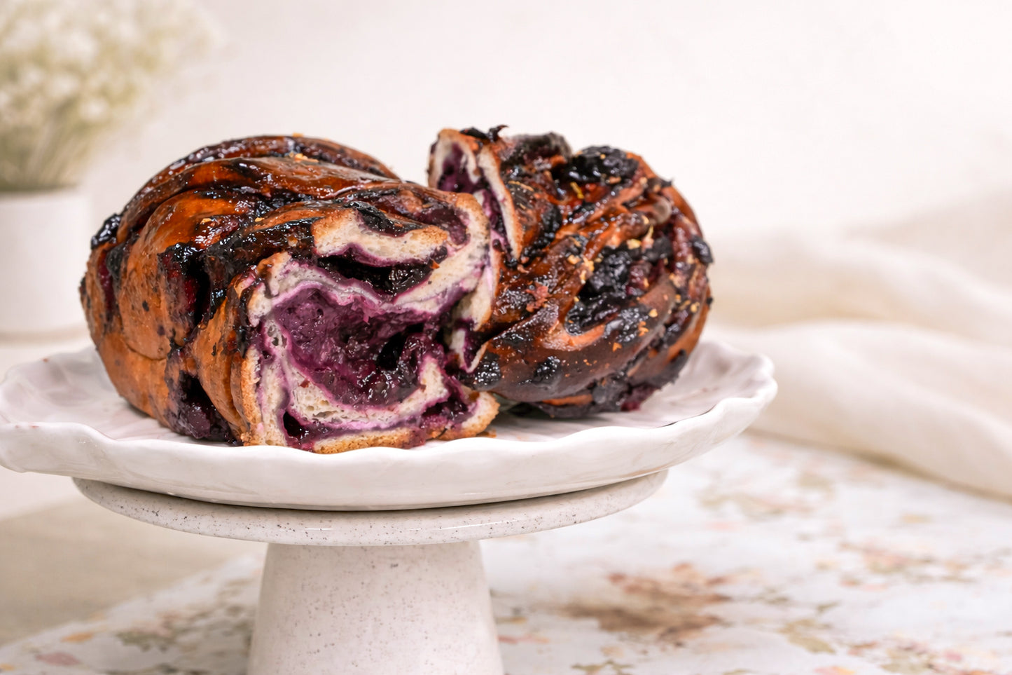 Babka cu Lămâie si Afine