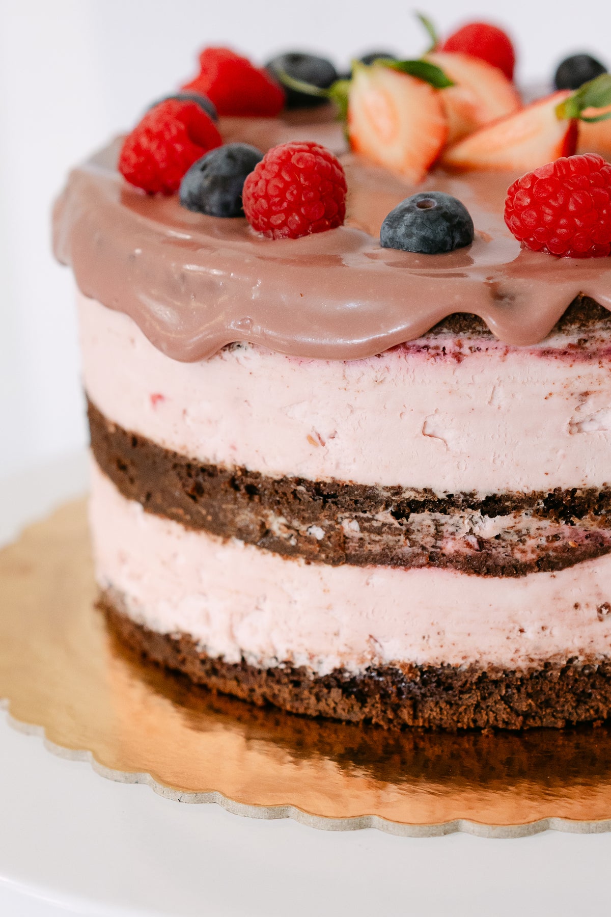 Tort Ciocolata si Zmeura