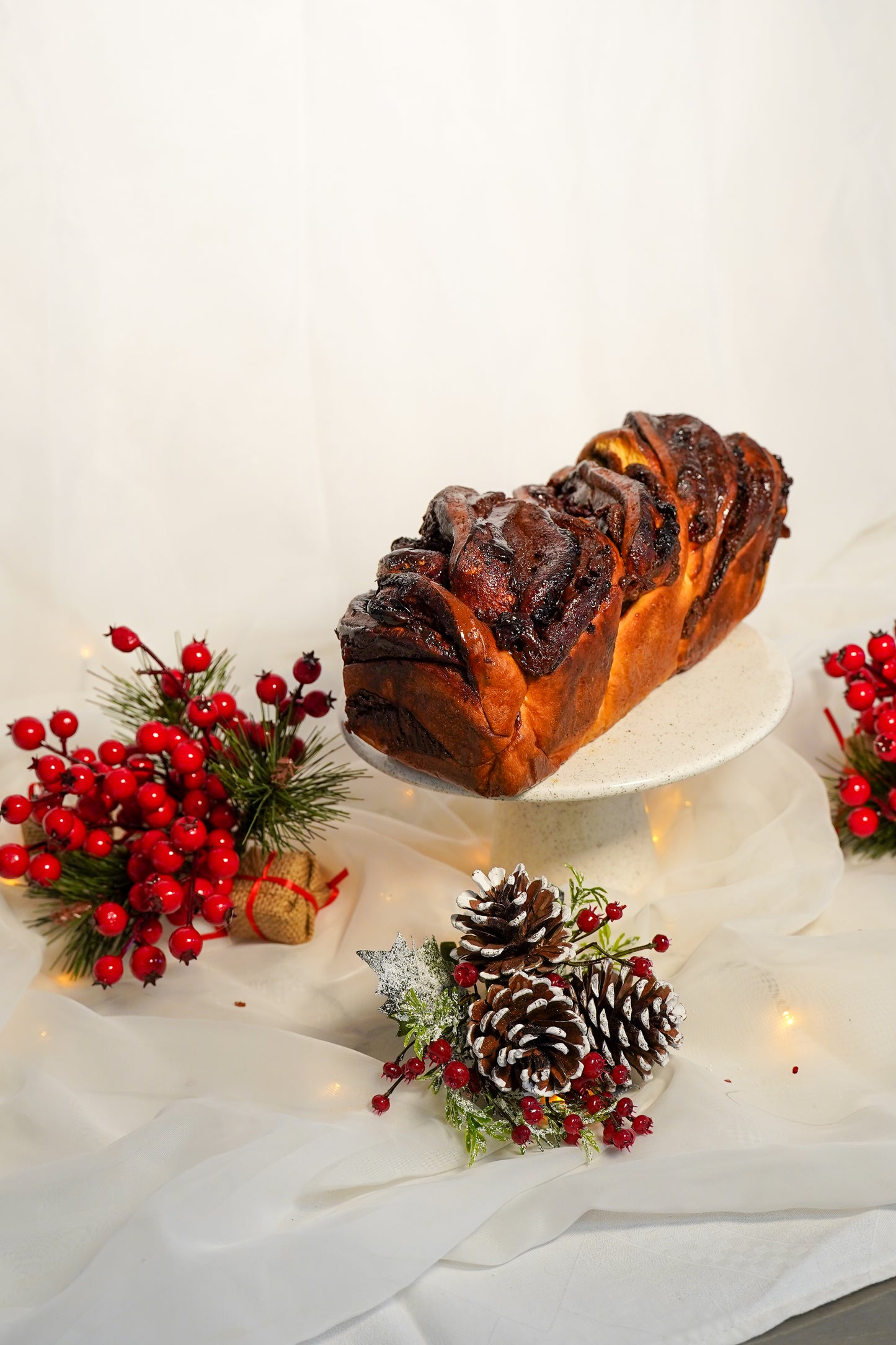 Babka cu ciocolată și vișine